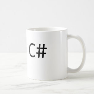 C# Entwickler-Kaffee-Tasse Kaffeetasse