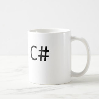 C# Entwickler-Kaffee-Tasse Kaffeetasse