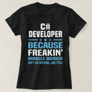 C#-Entwickler T-Shirt
