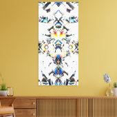 C-EP (Photonic abstractions remix) Leinwanddruck (Insitu (Wohnzimmer))