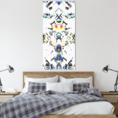 C-EP (Photonic abstractions remix) Leinwanddruck (Insitu (Schlafzimmer))