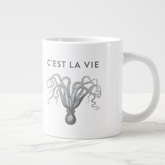 C. EST LA VIE Octopus Tasse (Rechts)