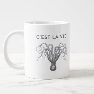 C. EST LA VIE Octopus Tasse