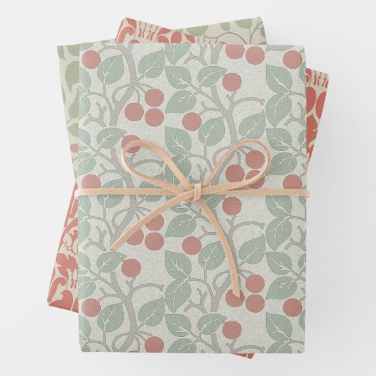 C. F. A. Voysey 19" x 29" Papierblätter Geschenkpapier Set (Beispiel)