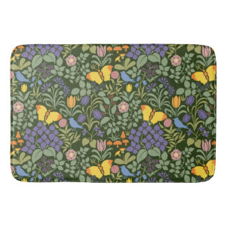 C. F. A Voysey's Butterfly Garden Large Bath Mat Badematte