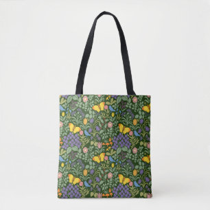 C. F. A. Voyseys Butterfly Garden Tasche