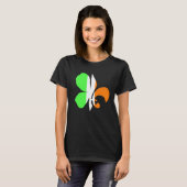 C Fleur Louisiana Irish Cajun New Orleans St Patri T-Shirt (Vorne ganz)