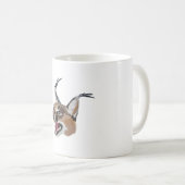 C für Caracal Kaffeetasse (VorderseiteRechts)
