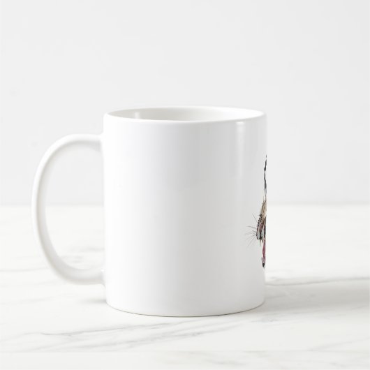 C für Caracal Kaffeetasse (Links)