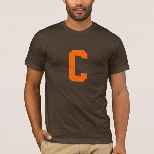C für Cleveland T-Shirt (Vorderseite)