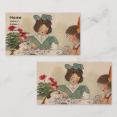 C für Katze Visitenkarte (Vorne/Hinten)