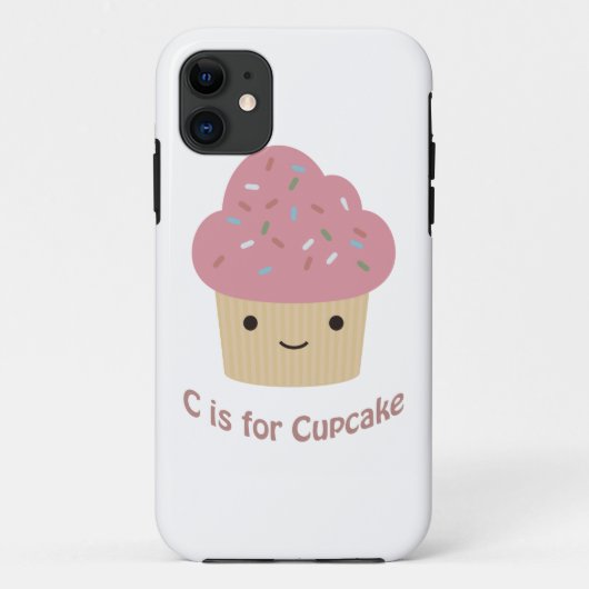 C für Kuchen Case-Mate iPhone Hülle (Rückseite)