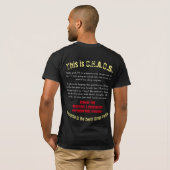 C.H.A.O.S. Ransom T - Shirt (Schwarz voll)
