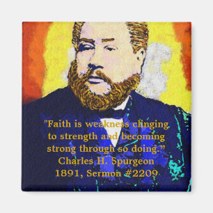 C.H. Spurgeon Großstadtbewohner-Magnet Magnet