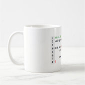 C++ Hallo Weltkaffee-Tasse Kaffeetasse (Links)