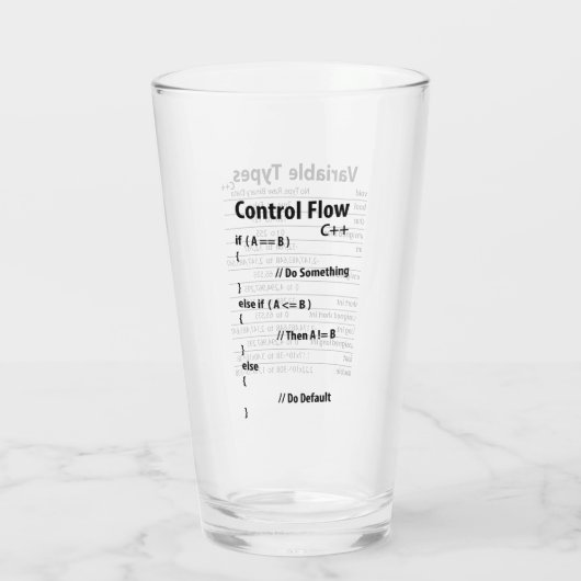 C++ Hitzeblas Glas (Rückseite)