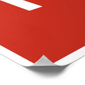 C.I.A.-Führer drucken Poster (Ecke)