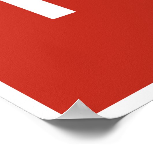 C.I.A.-Führer drucken Poster (Ecke)