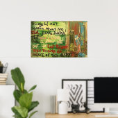 C.I.A. Leak Poster (Heimbüro)