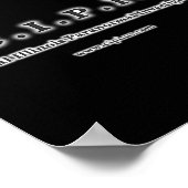 C.I.P.I. Logo-Poster Poster (Ecke)