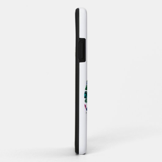 C Initial Gem Design Case-Mate iPhone Hülle (Hinten/Rechts)