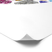 C Initial Gem Design Poster (Ecke)