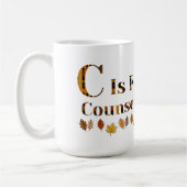 C is for School Counselor Kaffeetasse (Links)