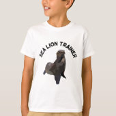 C ist für California Sealion Keeper Trainer T-Shirt (Vorderseite)