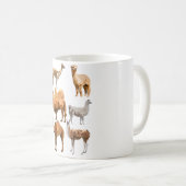 C ist für Camelid Kaffeetasse (VorderseiteRechts)