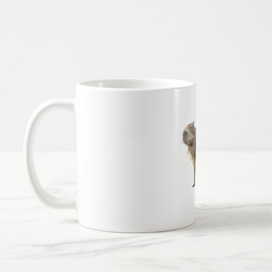 C ist für Capybara Kaffeetasse (Links)