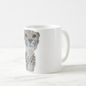 C ist für Cheetah Kaffeetasse (VorderseiteRechts)