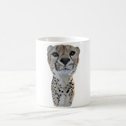 C ist für Cheetah Kaffeetasse (Mittel)