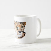 C ist für Cheetah Kaffeetasse (VorderseiteRechts)