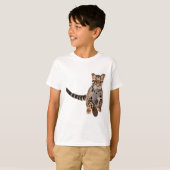 C ist für Clouded Leopard T-Shirt (Vorne ganz)