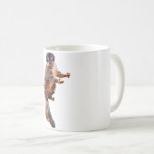 C ist für Common Brown Lemur Kaffeetasse (VorderseiteRechts)
