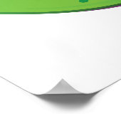 C ist für Cookie Alphabet Letter Chocolate Chip Poster (Ecke)