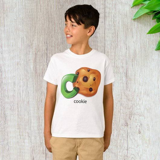 C ist für Cookie Alphabet Letter Chocolate Chip T-Shirt