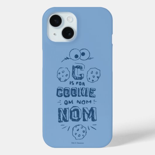 C ist für Cookie Case-Mate iPhone Hülle (Rückseite)