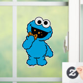 C ist für Cookie Monster Fensteraufkleber (Zuhause)