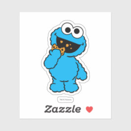 C ist für Cookie Monster | Name hinzufügen Aufkleber