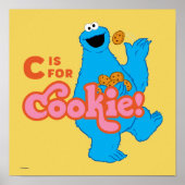 C ist für Cookie Poster (Vorne)