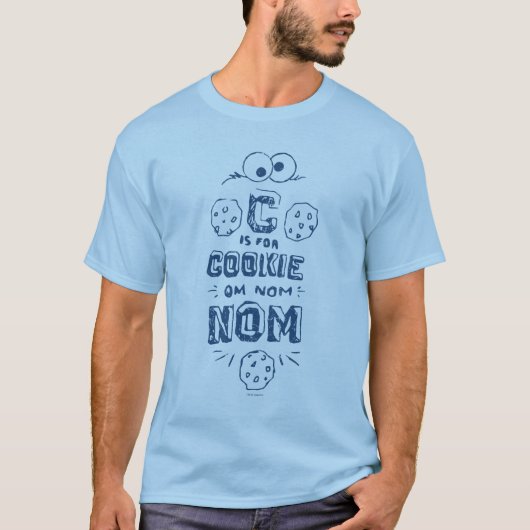C ist für Cookie T-Shirt (Vorderseite)
