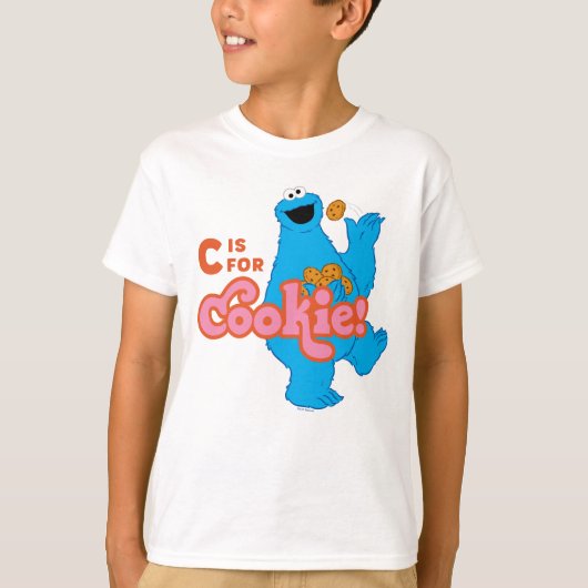 C ist für Cookie T-Shirt (Vorderseite)
