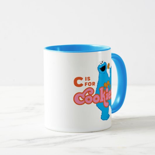C ist für Cookie Tasse (VorderseiteRechts)