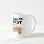 C ist für Corgi Kaffeetasse (VorderseiteRechts)