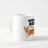 C ist für Corgi Kaffeetasse (Vorderseite Links)