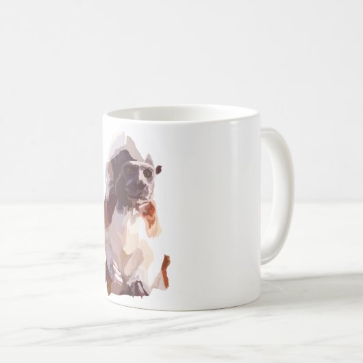 C ist für Cottontop Tamarin Kaffeetasse (VorderseiteRechts)