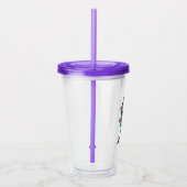 C ist für Count von Count | Name hinzufügen Acryltrinkbecher (Rechts)