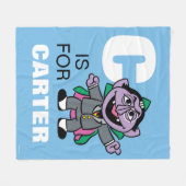 C ist für Count von Count | Name hinzufügen Fleecedecke (Vorderseite (Horizontal))