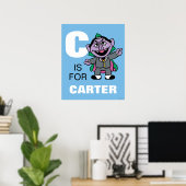 C ist für Count von Count | Name hinzufügen Poster (Heimbüro)